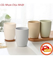 Cốc nhựa chịu nhiệt nhiều màu sắc